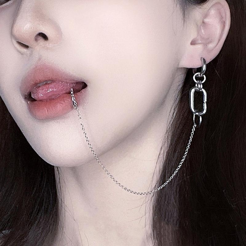 Body Jewelry Materials - A52E 1 conjunto brincos com clipe