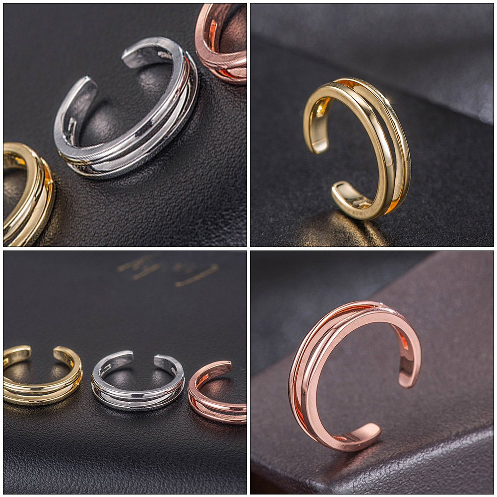 Body Jewelry Rings - 3 Anéis de Dedo do Pé