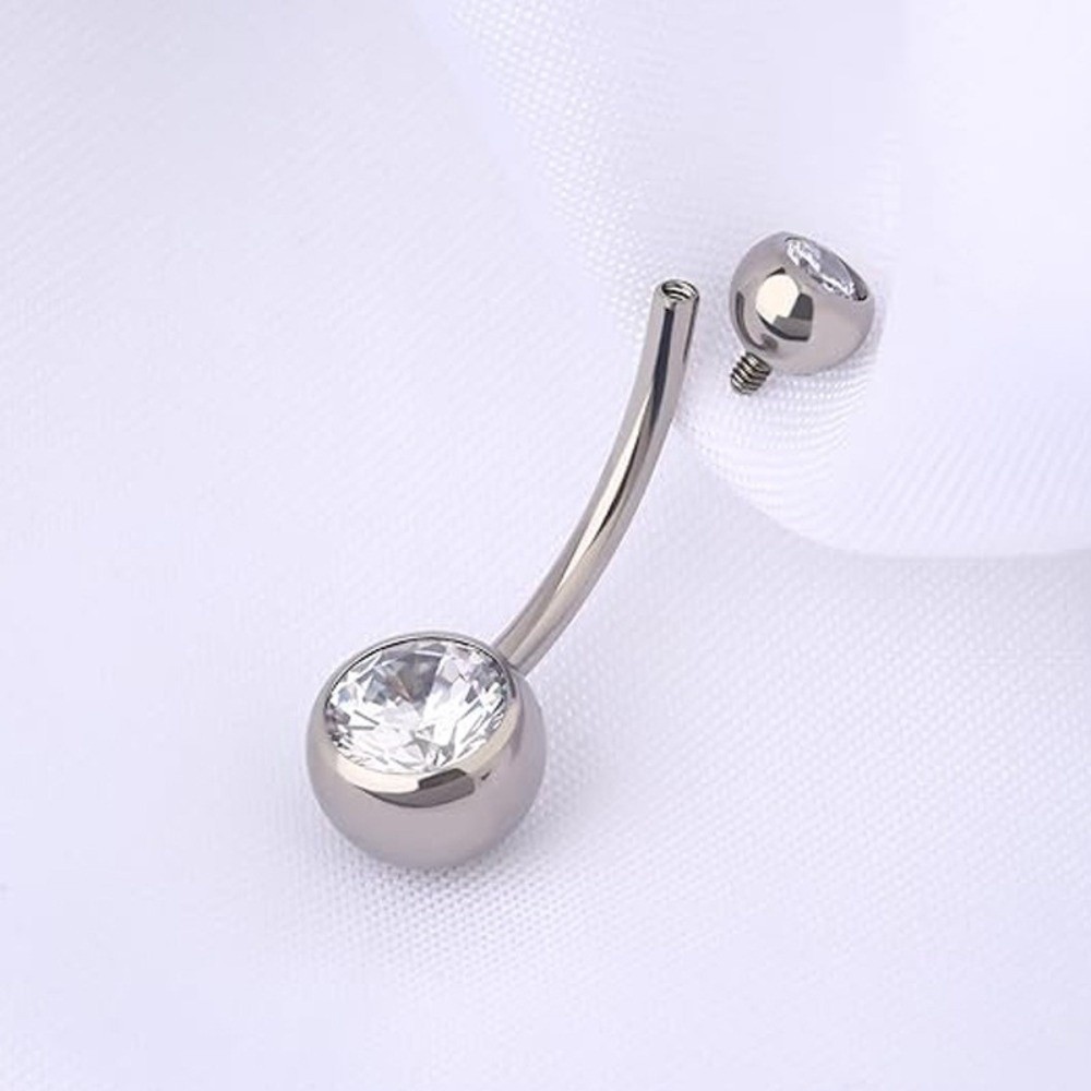 Body Jewelry Materials - Anéis de umbigo de material de