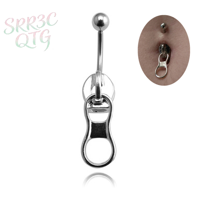 Body Jewelry Hot - Piercings de Umbigo Punk em Aço