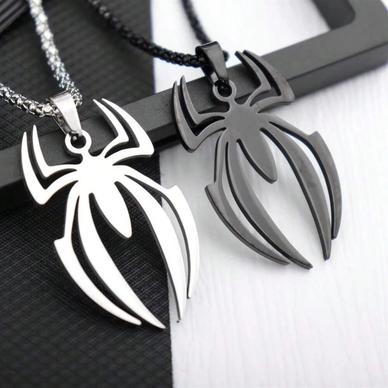 Body Jewelry Goth - Colar Gótico em Forma de Aranha,
