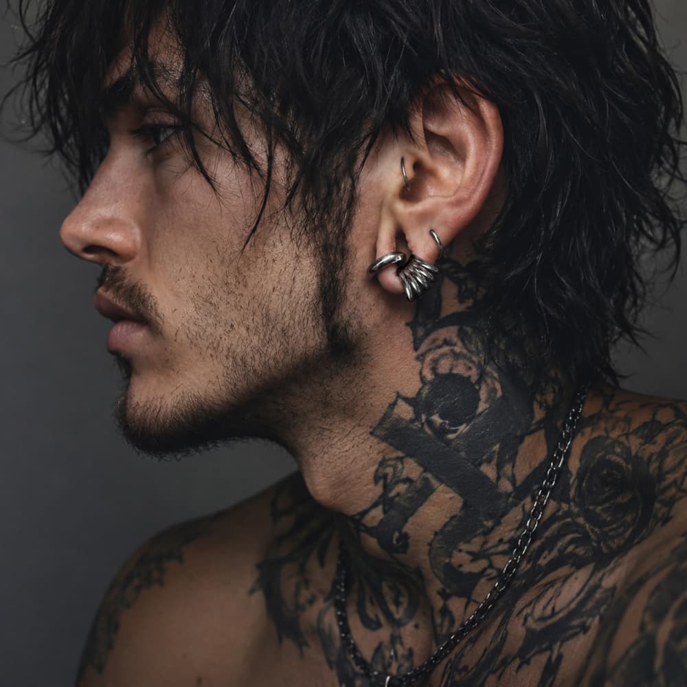 Casvort-Lobe Cuff Ear Gauges P - Body Jewelry Hot avaliação e preço