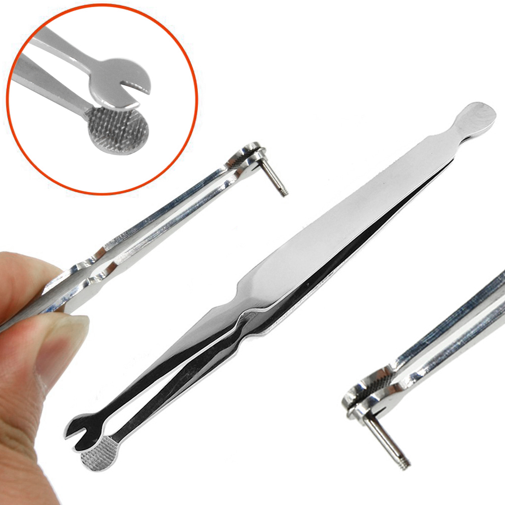 1 pçs profissional labret segu - Body Jewelry Storage avaliação e preço