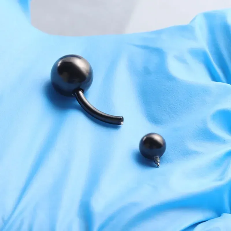 Anel de umbigo perfurado de ti - Body Jewelry Goth avaliação e preço