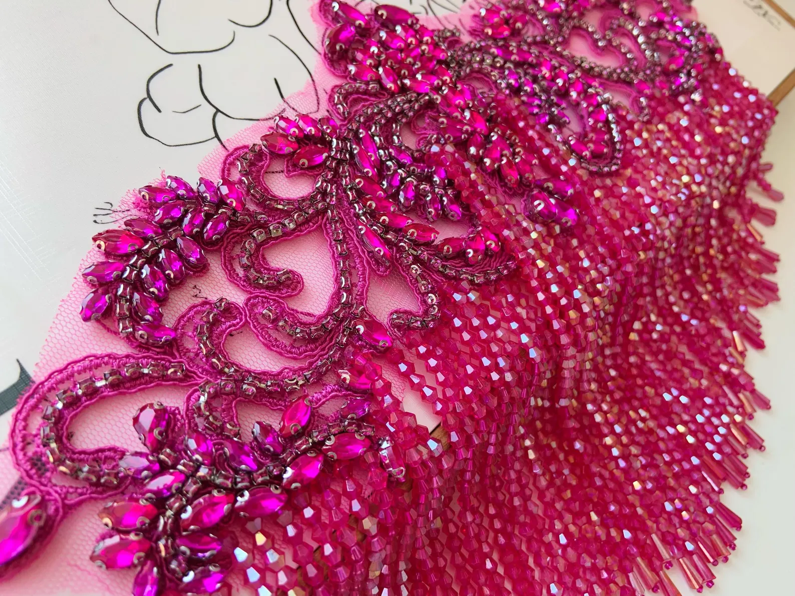 Remendo de apliques de strass  - Body Jewelry Hot avaliação e preço