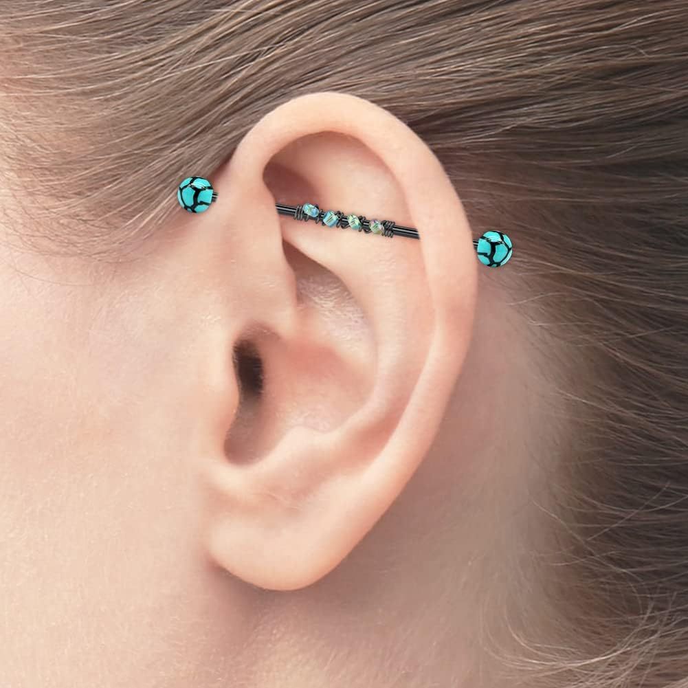 Brinco de barra industrial de  - Body Jewelry Industrial avaliação e preço