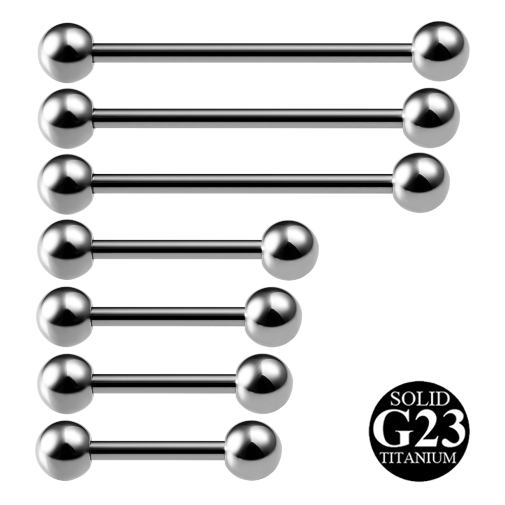 G23 Titanium Tongue Piercing,  - Body Jewelry Industrial avaliação e preço