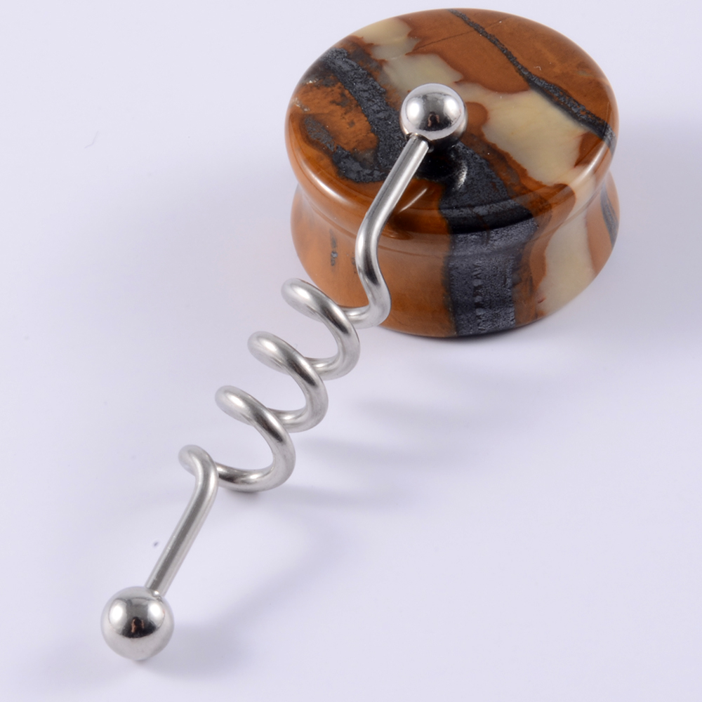 Anel de barra industrial de co - Body Jewelry Industrial avaliação e preço