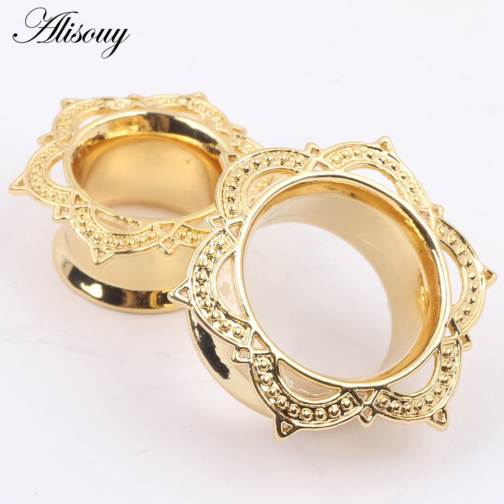 Alisouy 2 peças plugue e túnel - Body Jewelry Gauge To Mm avaliação e preço