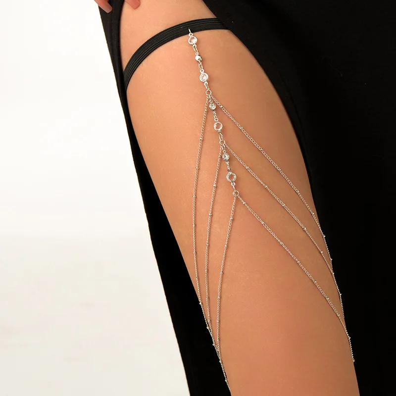Moda verão boêmio coxa corrent - Qualiti Body Jewelry avaliação e preço