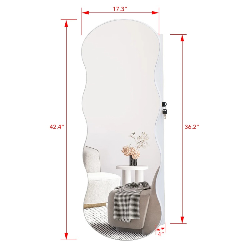 Espelho de corpo inteiro europ - Body Jewelry Storage avaliação e preço