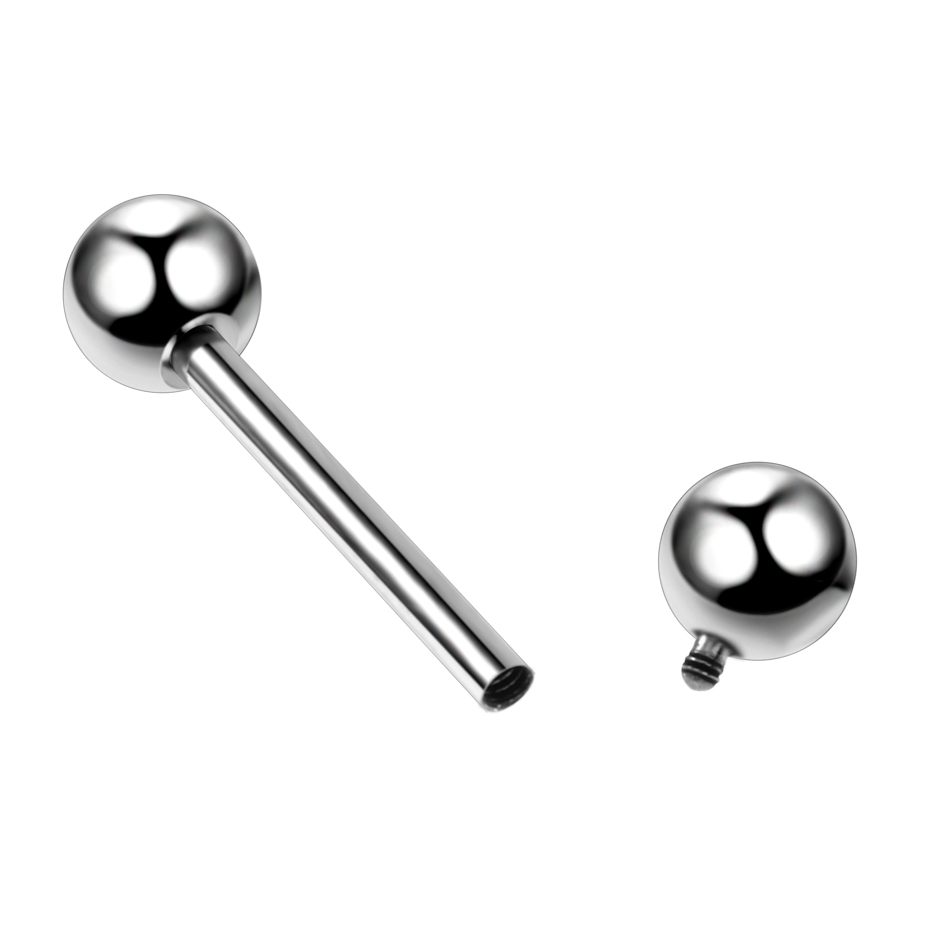 10 pçs/lote g23 titânio língua - Body Jewelry Industrial avaliação e preço