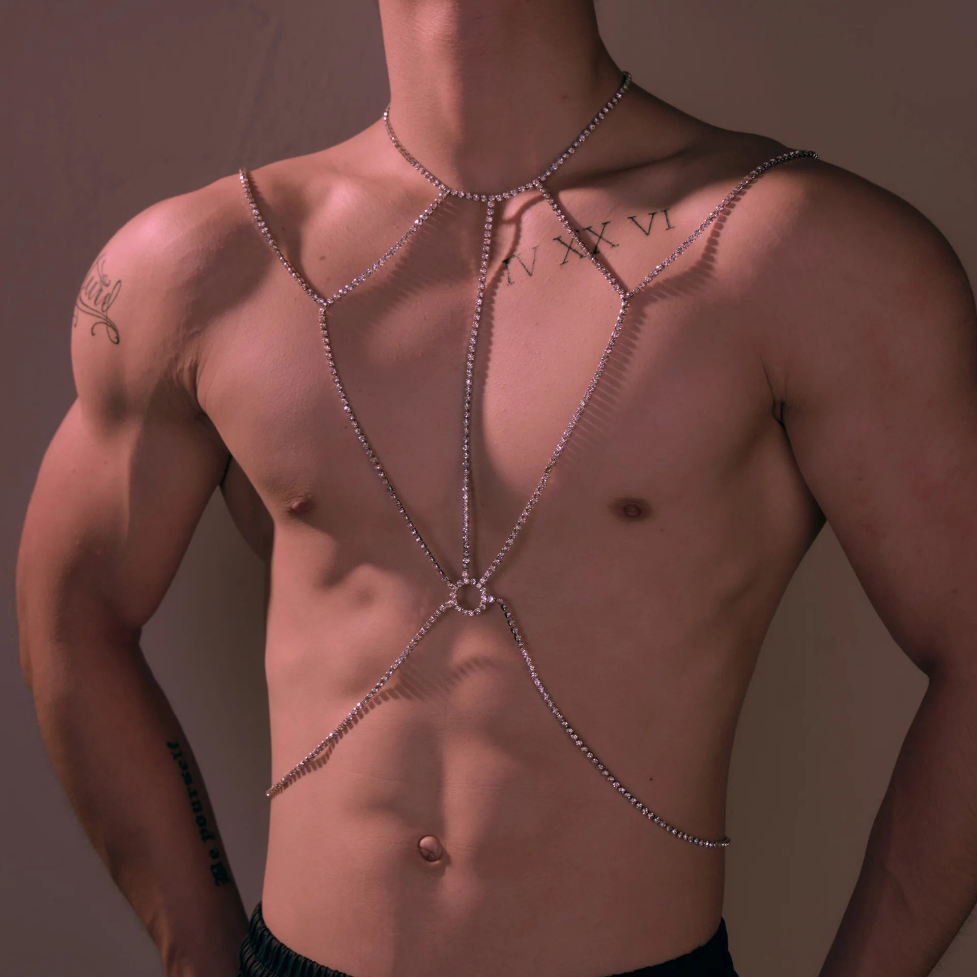 Corrente Corporal Geométrica c - Body Jewelry Rings avaliação e preço