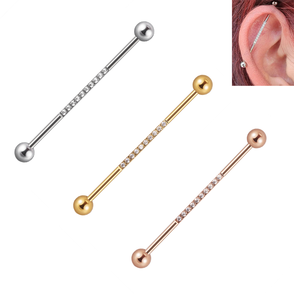 1/3 pçs de aço inoxidável barr - Body Jewelry Industrial avaliação e preço