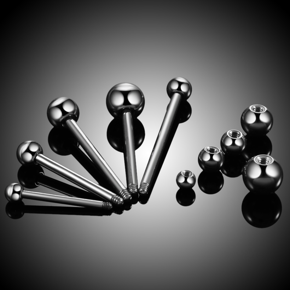 1 peça 14g 16g titânio hélice  - Body Jewelry Industrial avaliação e preço