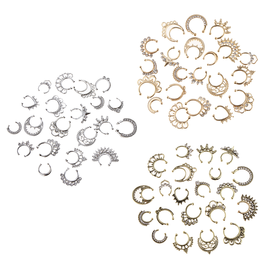 Venda quente 21/3 pçs nariz fa - Body Jewelry Hot avaliação e preço