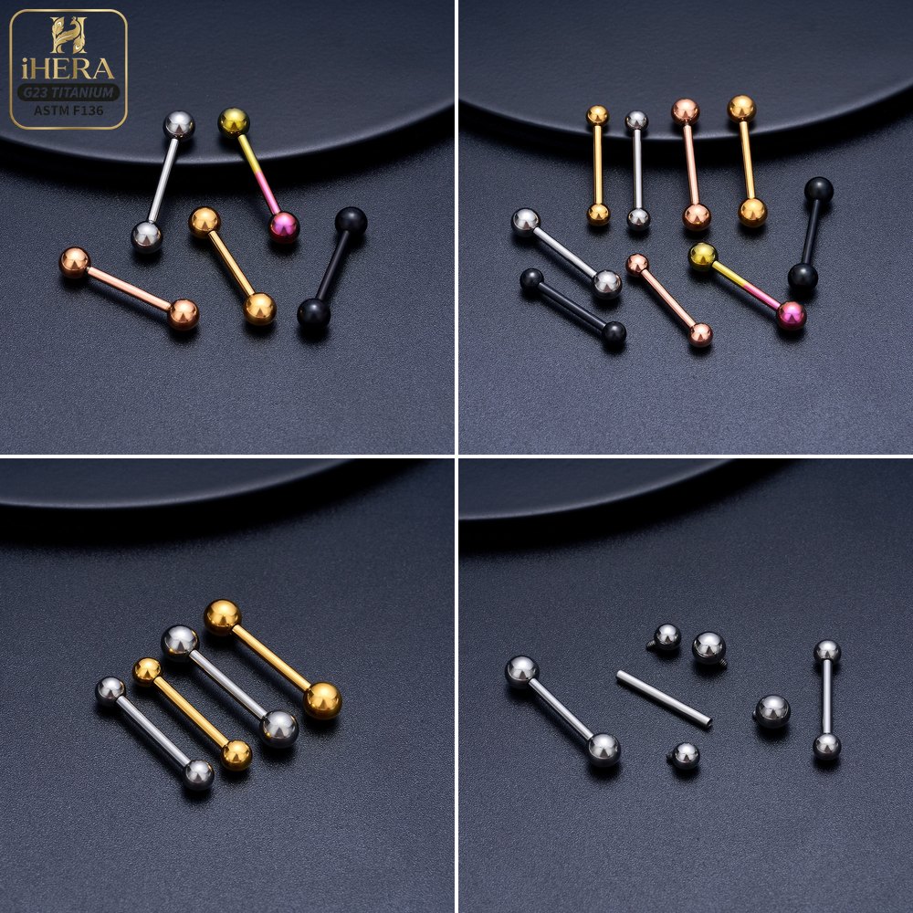 Piercings de Titânio G23 14G 1 - Body Jewelry Industrial avaliação e preço