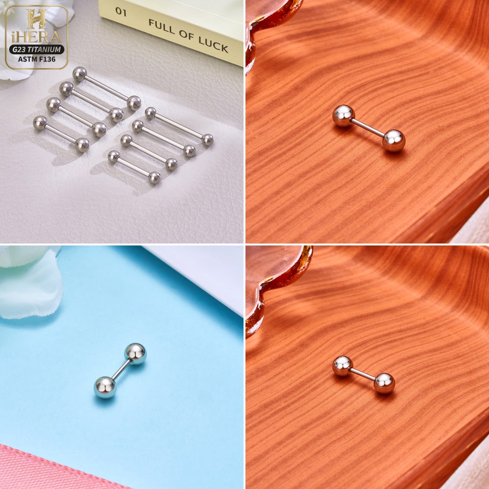 Piercings de Titânio G23 14G 1 - Body Jewelry Industrial avaliação e preço