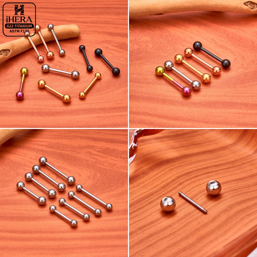 Piercings de Titânio G23 14G 1 - Body Jewelry Industrial avaliação e preço
