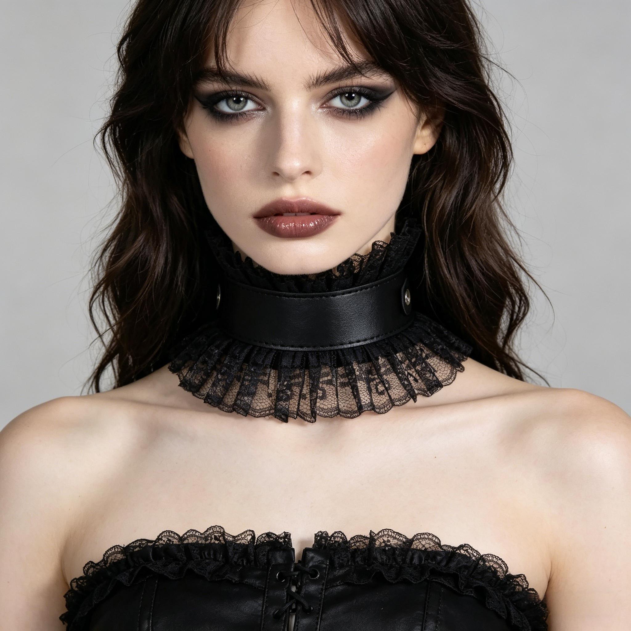 Colar Choker Vintage Feminino  - Body Jewelry Goth avaliação e preço